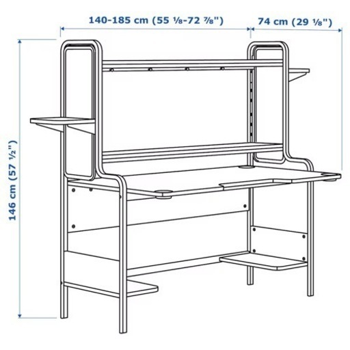 IKEA フレッデ　デスク\u0026チェア　机　テーブル