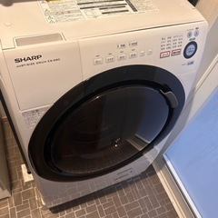 シャープ　ドラム式洗濯機　2013年式　配送込