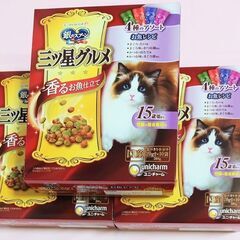 キャットフード 三ツ星グルメ 15歳頃から200g×3箱