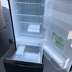 福岡市内配送設置無料　GR-M15BS-K 冷蔵庫 BSシリーズ ピュアブラック [右開きタイプ /2ドア /153L] -シャーリーテンプル　160