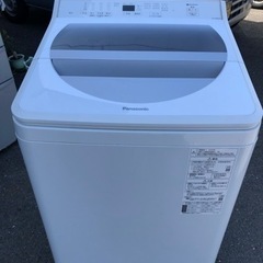 福岡市内配送設置無料　2020年式　パナソニック Panasonic NA-FA80H8-W [全自動洗濯機 洗濯8kg 泡洗浄 ホワイト]