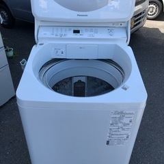 福岡市内配送設置無料　2020年式　パナソニック Panasonic NA-FA80H8-W [全自動洗濯機 洗濯8kg 泡洗浄 ホワイト]