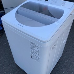 福岡市内配送設置無料　2020年式　パナソニック Panasonic NA-FA80H8-W [全自動洗濯機 洗濯8kg 泡洗浄 ホワイト]