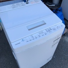福岡市内配送設置無料　2019年式　東芝 TOSHIBA AW-7D7(W) [全自動洗濯機 (7.0kg) ZABOON（ザブーン） グランホワイト]