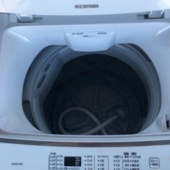 福岡市内配送設置無料　2020年式　全自動洗濯機 ホワイト KAW-60A [洗濯6.0kg /簡易乾燥(送風機能) /上開き]