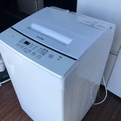 福岡市内配送設置無料　2020年式　全自動洗濯機 ホワイト KAW-60A [洗濯6.0kg /簡易乾燥(送風機能) /上開き]