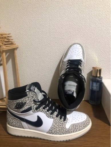 その他 NIKE AIR JORDAN 1 RETRO OG'WHITE CEMENT' 27.5 cm