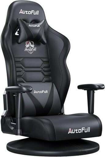 新品　残り2台　正規品　AutoFull C3 ゲーミング座椅子 黒 ゲーミングチェア 座椅子 腰が痛くならない 回転座椅子 おしゃれ ゲーム座椅子 ゲーミング パソコンチェア 新型クッション ランバーサポート