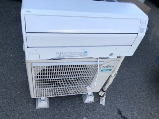 配送取付込み金額　富士通ゼネラル AS-C22H-W ホワイト nocria [エアコン（主に6畳用）]