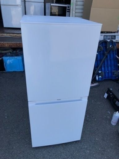 福岡市内配送設置無料　2022年式　冷蔵庫 ホワイト JR-NF121A [2ドア /右開きタイプ /121L]