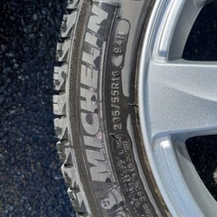 スタッドレスタイヤ205/55R16★ボルボV50・V40★バリ山★