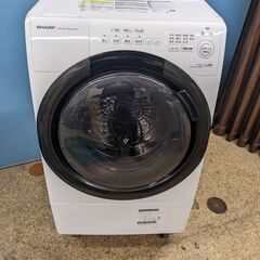 SHARP ドラム式電気洗濯乾燥機 洗濯/乾燥 7.0/3.5kg 2022年製 ES-
