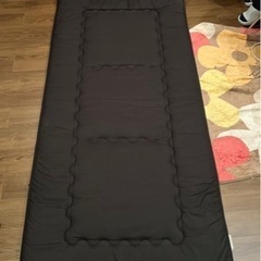 【ネット決済】シングル敷布団 ブラック家具 寝具 