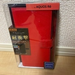 AQUOS R6 手帳型レザーケース スマホケース　TETRA ...