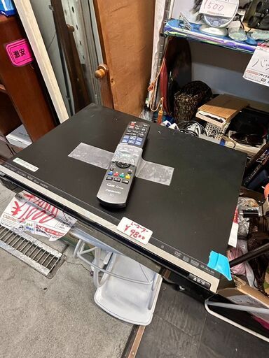 ☆中古￥9,800！Panasonic　DVDレコーダー　家電　DMR-BW900型　【BC196】