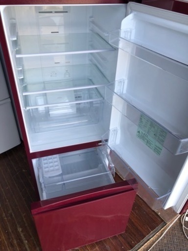 福岡市内配送無料 AQUA アクア AQR-16F(R) [冷蔵庫 (157L・右開き) 2