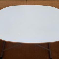 【受渡決定】テーブル・５段階高さ調節可能折り畳み式テーブル