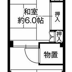 【初期費用格安物件】敷金・礼金・手数料が0円！ビレッジハウス下更地2号棟 (108号室) - 廿日市市