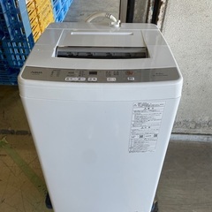 AQUA 全自動電気洗濯機 6.0kg AQW-S6N(W) 2...
