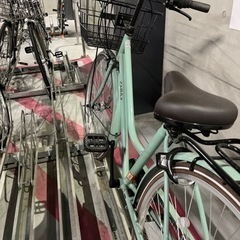 【ネット決済】自転車 クロスバイク ママチャリ 26インチ 