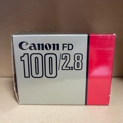 Canon FD100/2.8