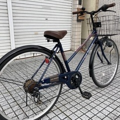 【26インチ自転車】6段変速付　リヤタイヤ、チェーン、鍵新品❗️スペアキーあり　若林自転車　膳所店　SALE中❗️-FURLAフルラメトロポリス