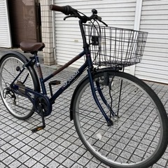 【26インチ自転車】6段変速付　リヤタイヤ、チェーン、鍵新品❗️スペアキーあり　若林自転車　膳所店　SALE中❗️-FURLAフルラメトロポリス