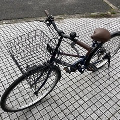 【26インチ自転車】6段変速付　リヤタイヤ、チェーン、鍵新品❗️スペアキーあり　若林自転車　膳所店　SALE中❗️-FURLAフルラメトロポリス