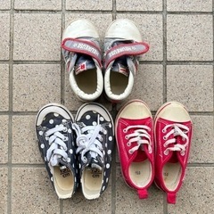 【3足セット】15.0cm  靴 スニーカー キッズ 子供靴