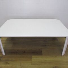 【無料】家具　折りたたみテーブル　木製　ホワイト