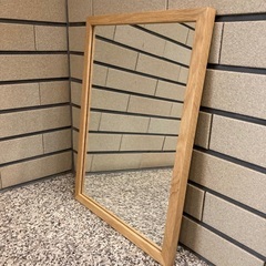 木製ミラー 鏡
