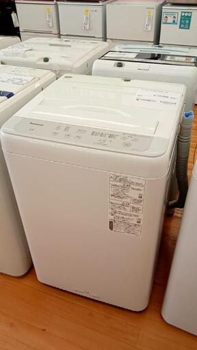 ★ジモティ割あり★ Panasonic　洗濯機　22年製　5.0kg　クリーニング済　YJ2082