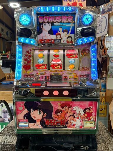 【愛品倶楽部柏店】オリンピア めぞん一刻～夏色の風と～ 5号機 ART スロット実機