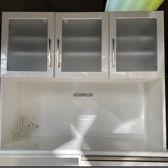 キャンセル出ました】使用半年マナベインテリアの食器棚