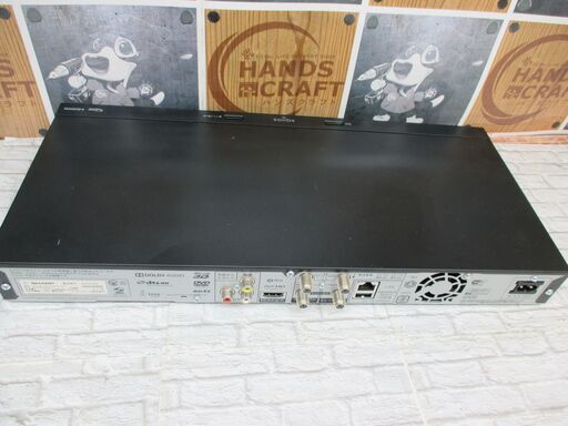 シャープ SD-NT1000 ブルーレイレコーダー リモコン付 2017年製 中古品