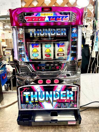 【愛品倶楽部柏店】アクロス　サンダーVリボルト　5号機　ART スロット実機