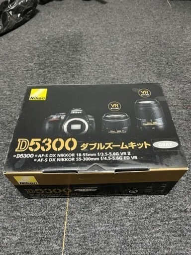 Nikon D5300 ダブルズームキット　グレー