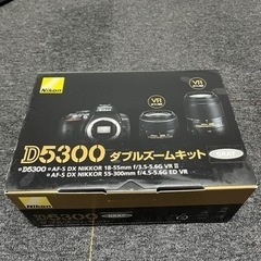 Nikon D5300 ダブルズームキット　グレー