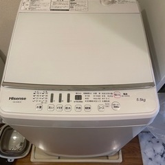 【まとめてお譲りします】Hisense 2020年製洗濯機AQU...
