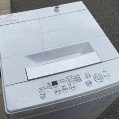 【RKGSE-148】特価！東芝/4.5kg/全自動洗濯機/AW-45M9/中古/2022年製/当社より近隣地域無料配達