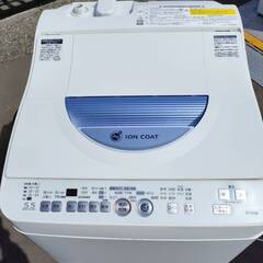 ＳＨＡＲＰシャープ洗濯機5.5kg　ES-TG55L　2014年製