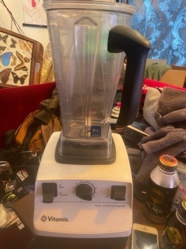 早急！vitamix バイタミックス ピッチャー ミキサー vm0111 実働！ 蓋なしのため格安で！ - ジューサー、ミキサー