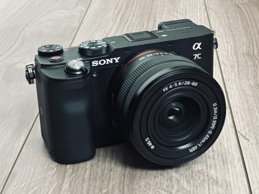 ソニー(SONY) フルサイズ ミラーレス一眼カメラ α7C ズームレンズキット(同梱レンズ:SEL2860) ブラック ILCE-7CL B