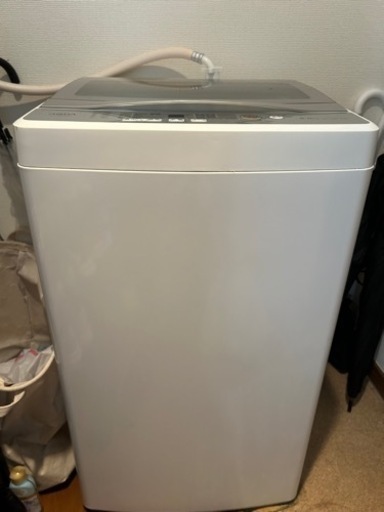 【中古】2020年製 AQUA全自動洗濯機5.0kg