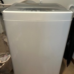 【中古】2020年製 AQUA全自動洗濯機5.0kg