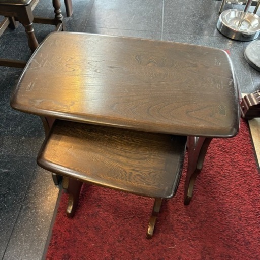 ERCOL アーコール ネストテーブル テーブル センターテーブル サイドテーブル フラワースタンド イギリスビンテージ