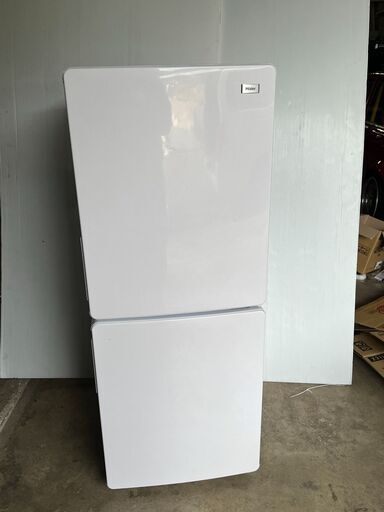 冷蔵冷凍庫 148L　ハイアール Haier JR-NF148A W 　ファン式 右開き 2ドア ホワイト（17）お近くなら無料で配達いたします。