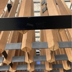 【直接引取希望】木製 ワインボトルラック Bordex 195×61×135㎝