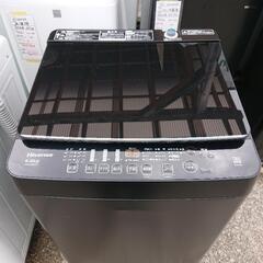 USED【Hisense】洗濯機2022年5.5kgブラックカラー