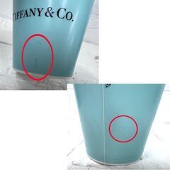 ティファニー Tiffany& Co. エブリデイ オブジェクト ペアセット 紙コップ風 ボーンチャイナ ペーパーカップ コーヒーカップ【保管品】☆ 白石店 